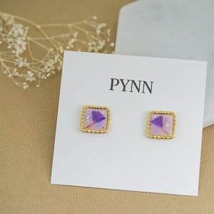 Botanical handmade earrings, real flowers earrings